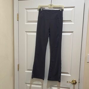 Sweaty Betty grey Wide-Leg Active Pants with Ankle Slits